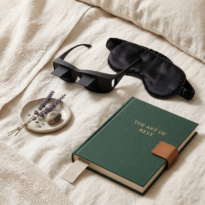 Prism Reading Glasses For Lying Down – Hands-Free Bed Reading & Viewing Glasses
