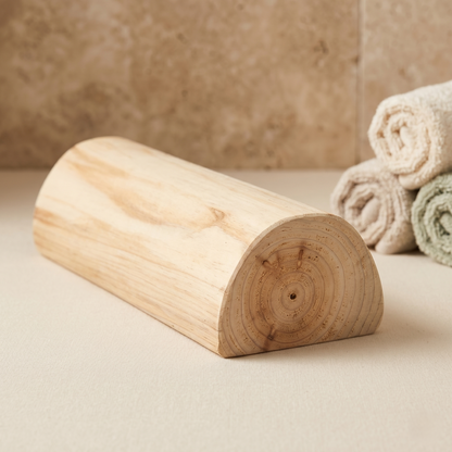 Kovelli™ Wooden Japanese Sauna Neck Rest Pillow