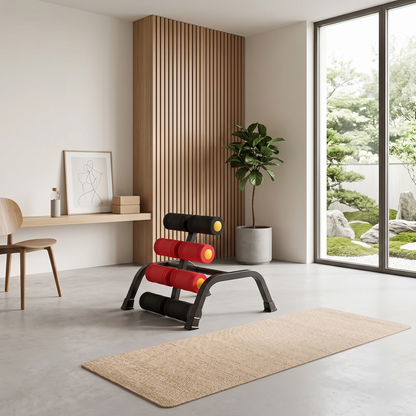 Adjustable Back Stretch & Core Training Bench for Home Mobility & Flexibility
