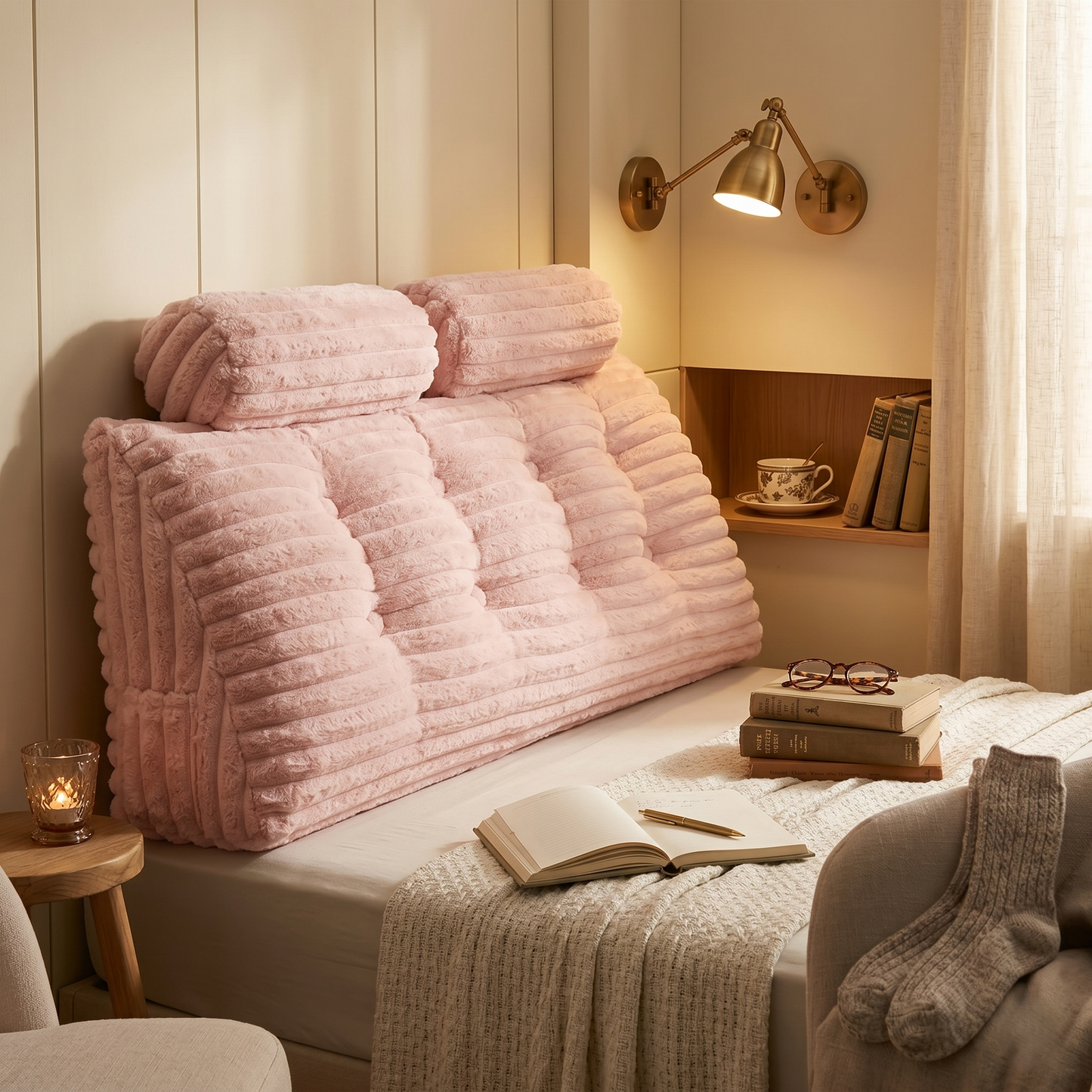 Kovelli™ LoungeWedge Reading Headboard Pillow