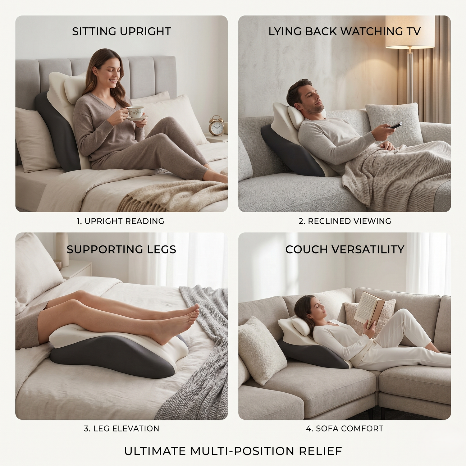 One Pillow, Multiple Ways to Use
