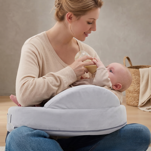 Ergonomic Feeding Support Pillow for Comfortable Holding
