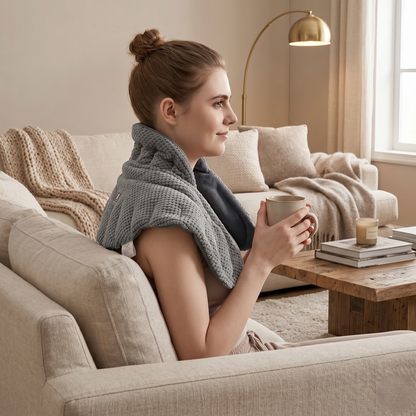 Heated Neck & Shoulder Wrap Pad for Everyday Comfort