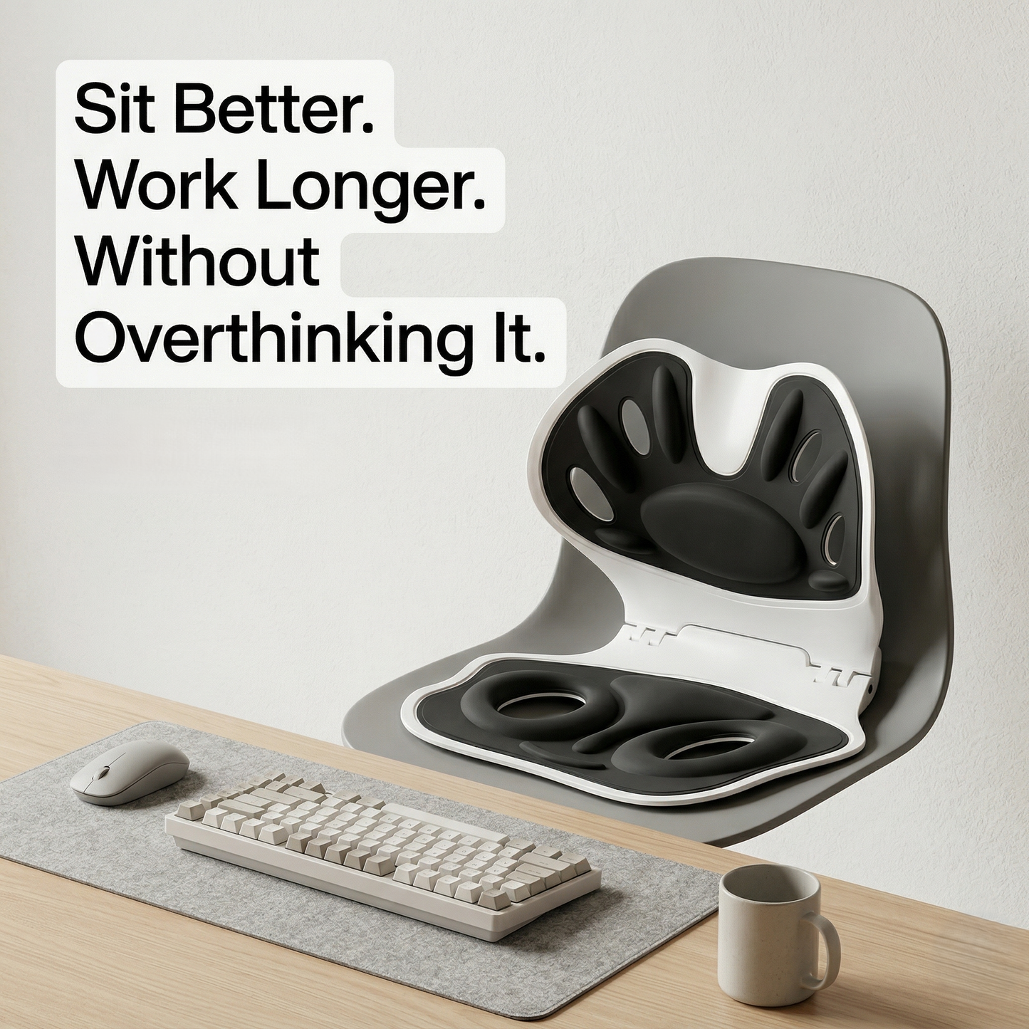 Ergonomic Seat Support Cushion | Posture Support for Sitting | Kovelli™