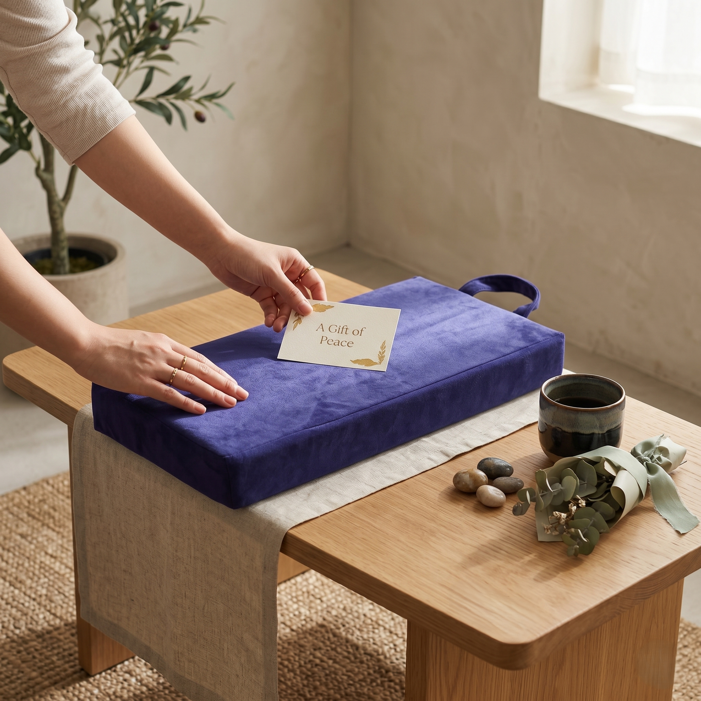 High Density Memory Foam Prayer Kneeling Cushion