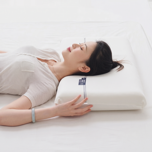 Low Profile Memory Foam Sleeping Pillow for Stomach & Combination Sleepers