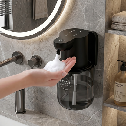 Kovelli™ Touchless Automatic Foam Soap Dispenser – Rechargeable Smart Sensor Dispenser for Kitchen & Bathroom