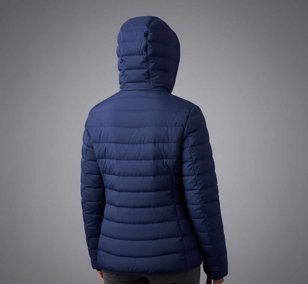 USB Heated Winter Jacket with Targeted Heat Zones
