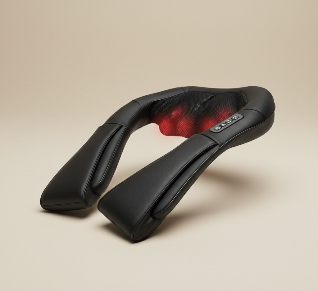 Heated Neck & Back Massager for Everyday Relaxation