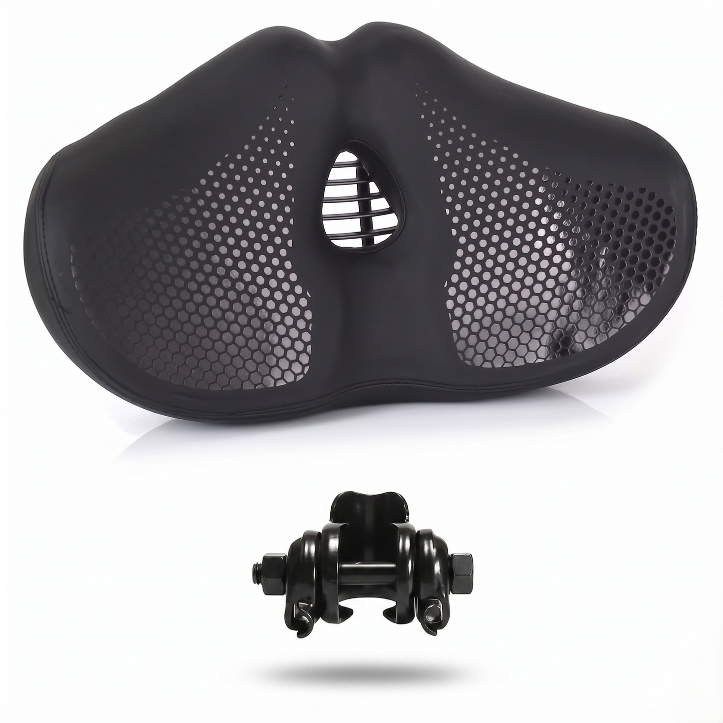 Wide Ergonomic Bike Saddle for Long Rides