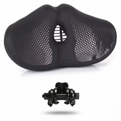 Wide Ergonomic Bike Saddle for Long Rides