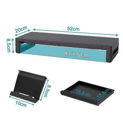 Ergonomic Monitor Stand Riser for Desk Setup
