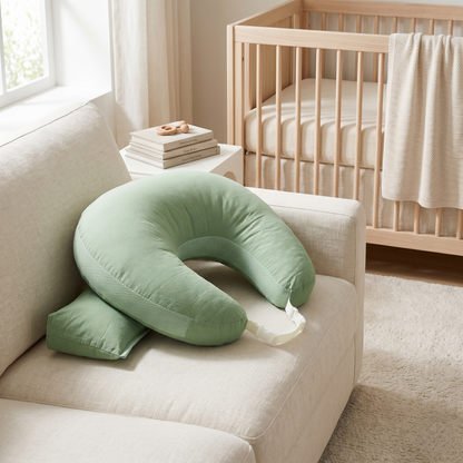 Adjustable Ergonomic Nursing Pillow with Portable Support Cushion
