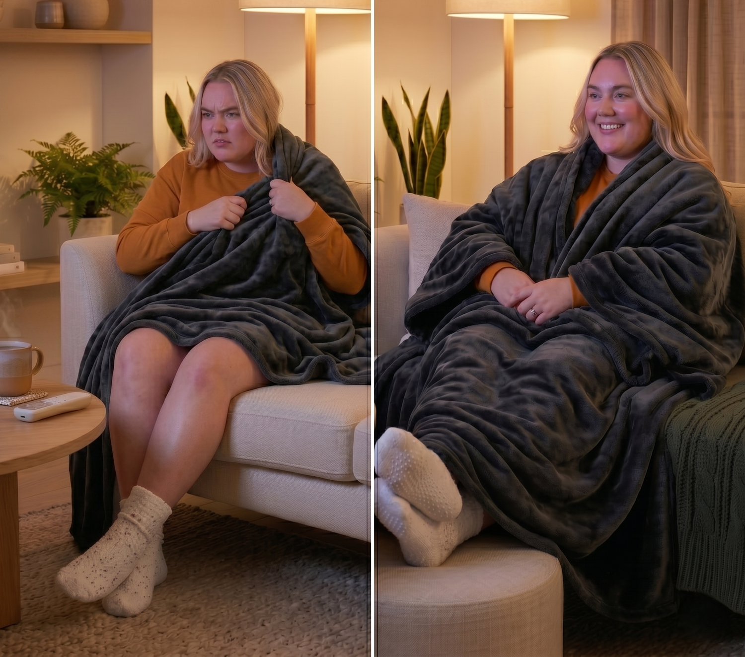 Tired of Blankets Slipping Off?