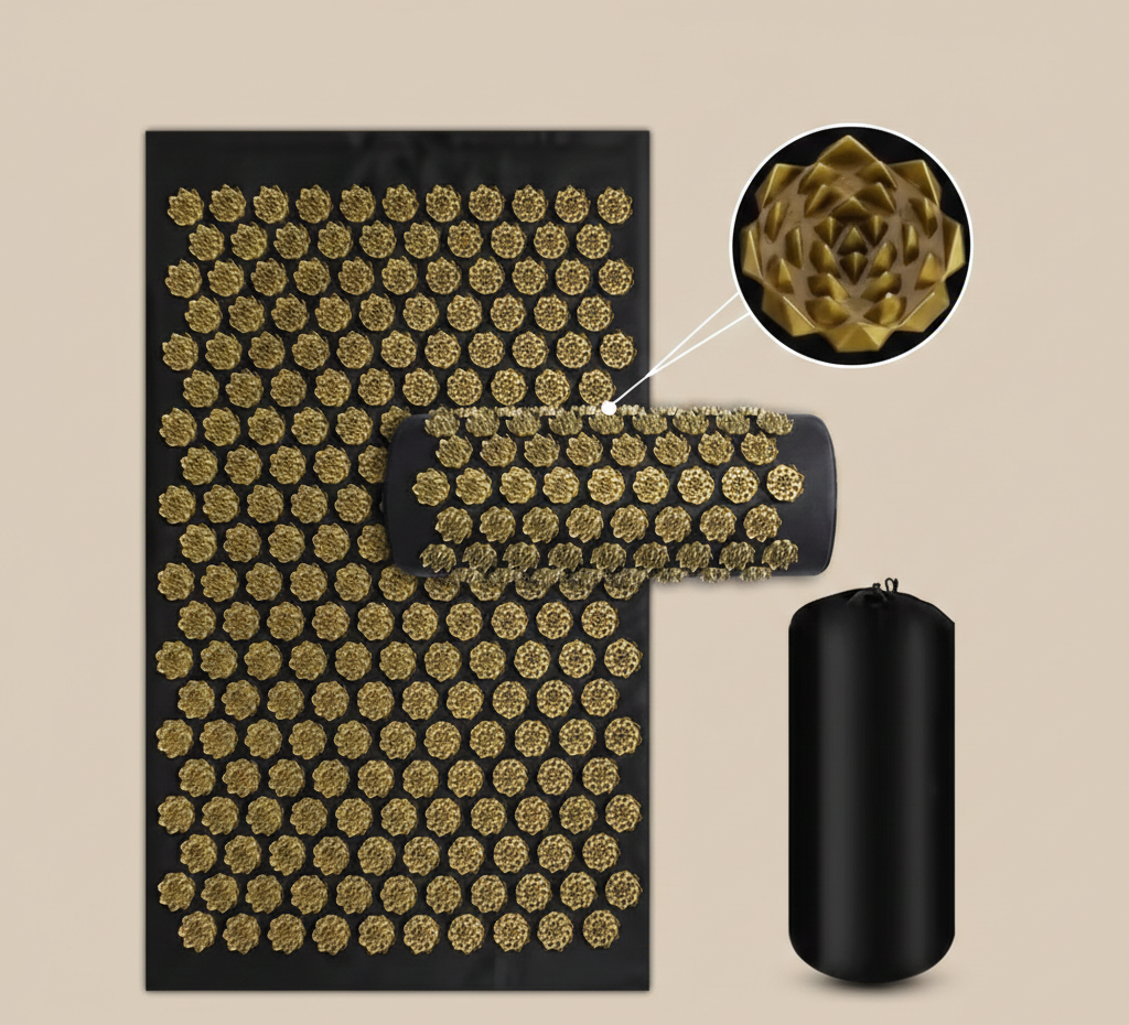 Acupressure Mat & Pillow Set for Daily Relaxation