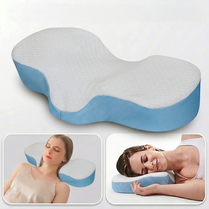 Contoured Memory Foam Side Sleeper Pillow