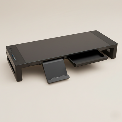 Ergonomic Monitor Stand Riser for Desk Setup