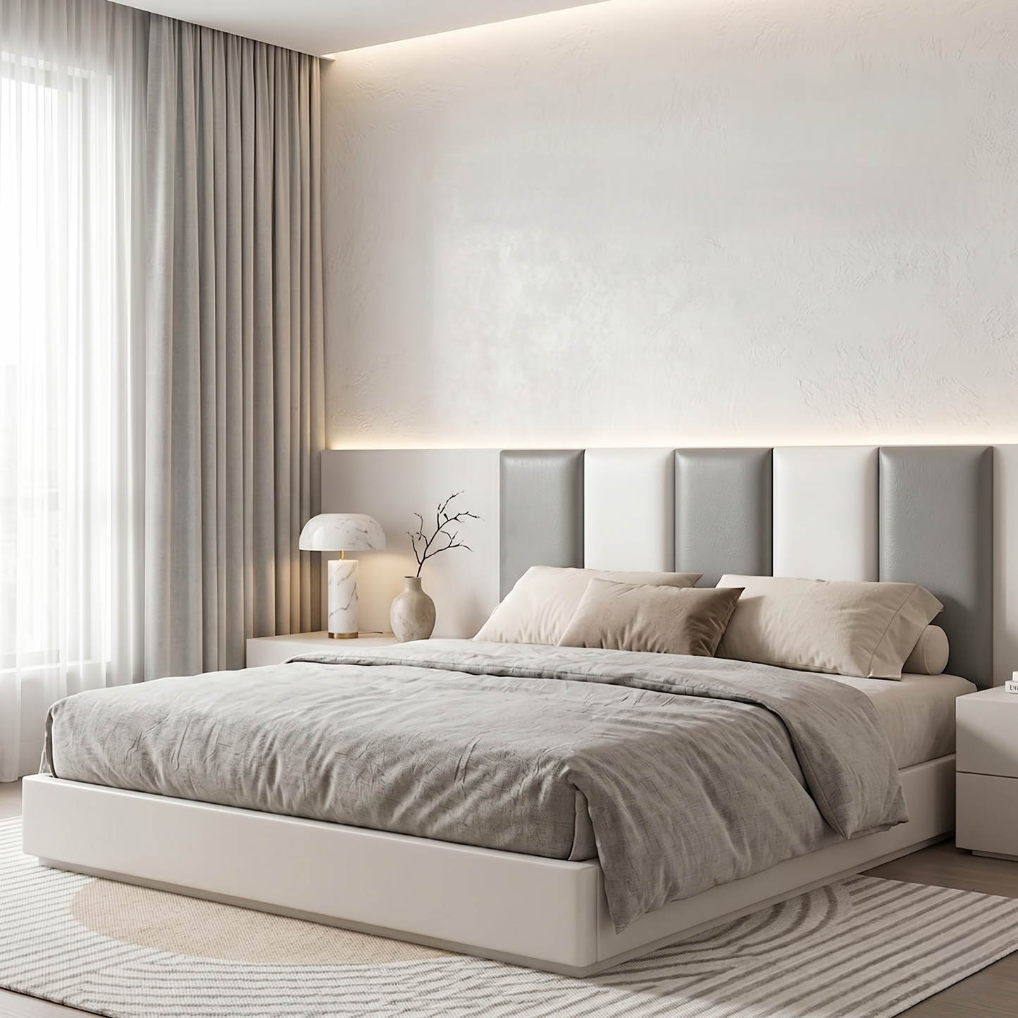 Kovelli™ CushWall Upholstered Wall Panels – 8 Pack