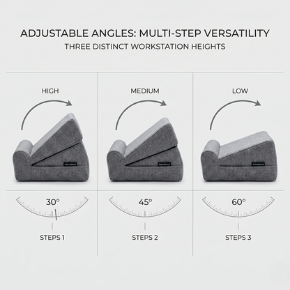Adjustable Bed Support Pillow for Comfortable Viewing & Relaxation