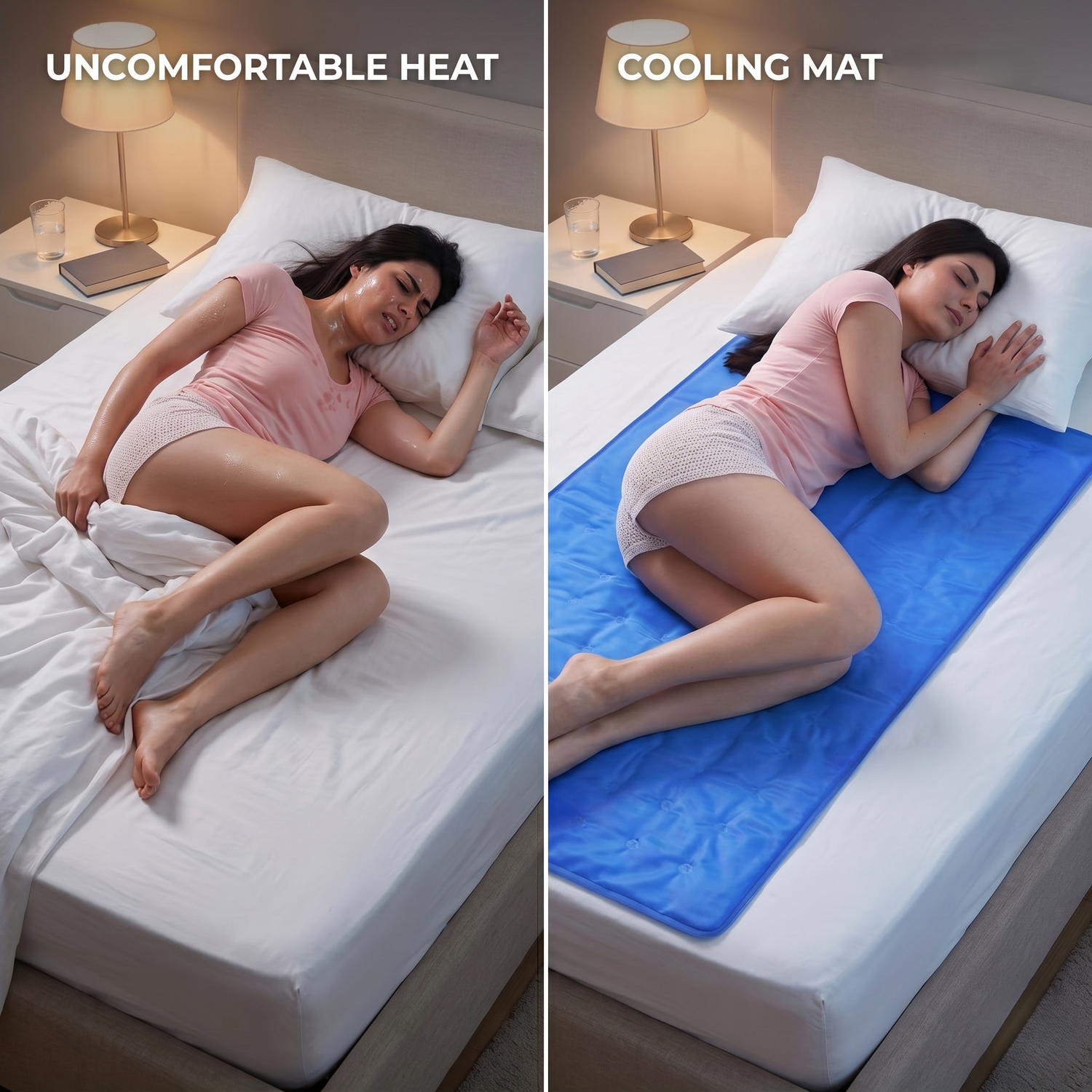Struggling To Fall Asleep Because Of Heat?