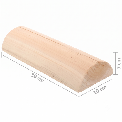 Kovelli Wooden Japanese Sauna Neck Rest Pillow