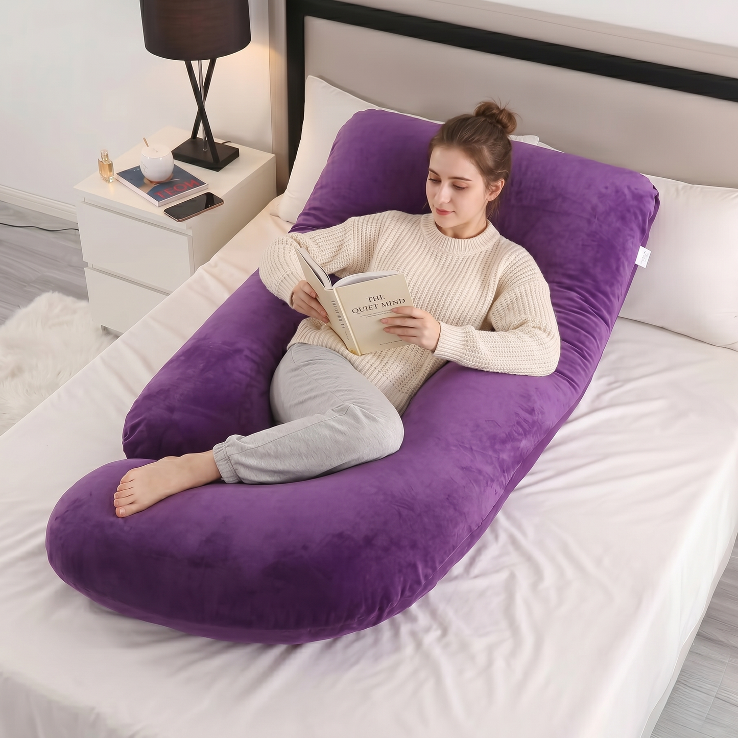 Full Body Support Pillow for Deep, Comfortable Sleep