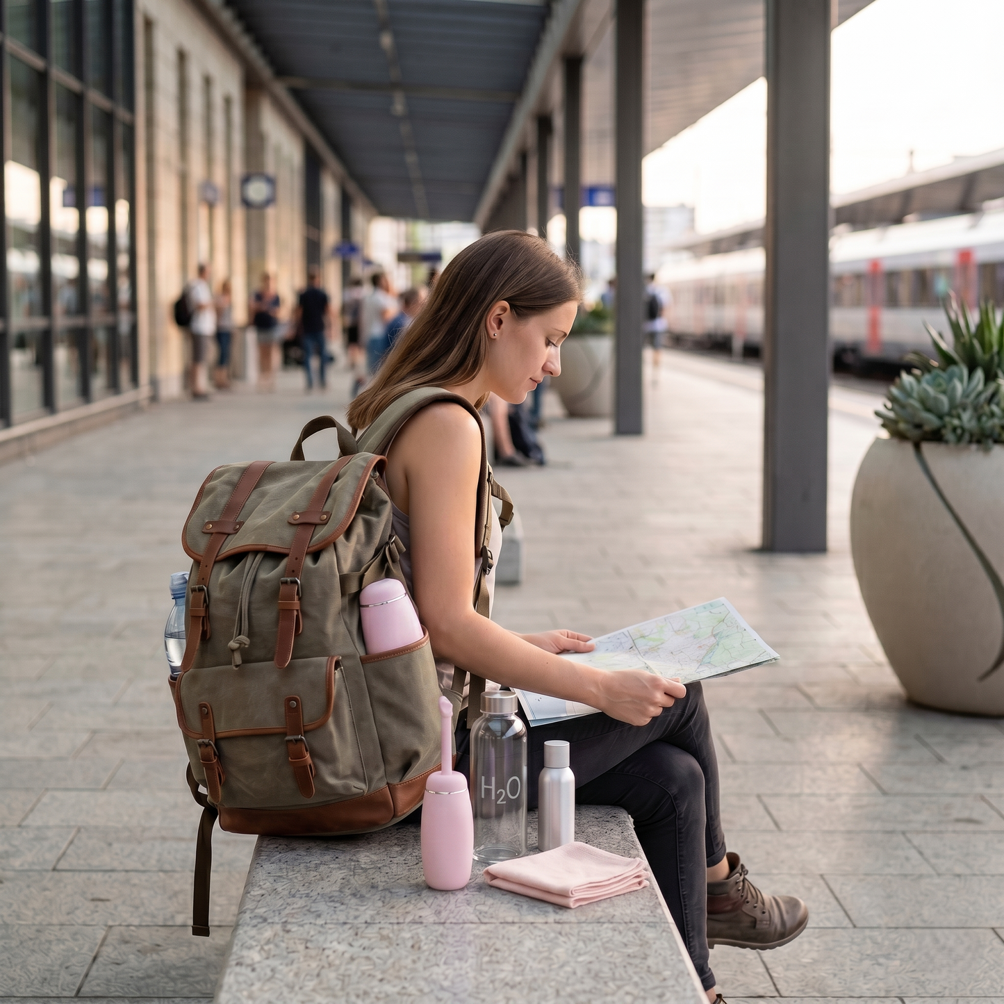 Portable Personal Hygiene Bottle for Travel & Everyday Clean Comfort
