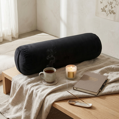 Kovelli Restorative Velvet Meditation Bolster