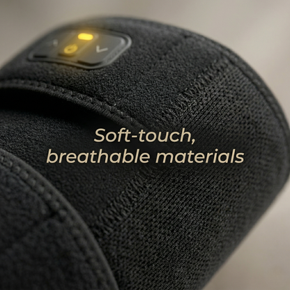 Heated Compression Elbow Sleeve with Adjustable Warmth & Massage Modes