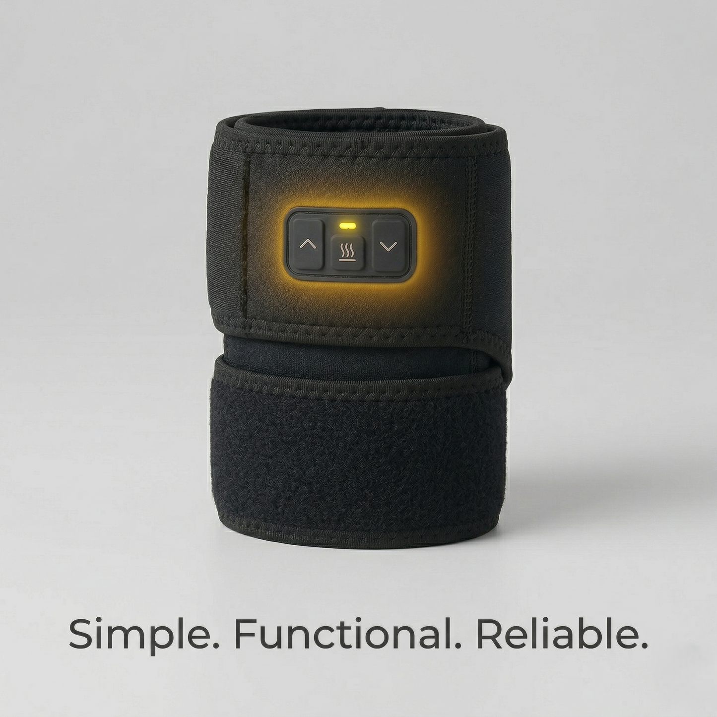 Heated Compression Elbow Sleeve with Adjustable Warmth & Massage Modes