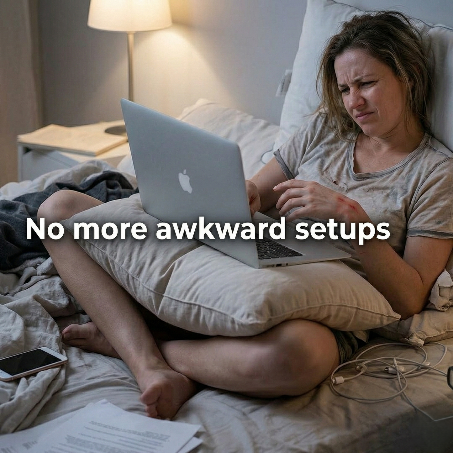 ComfortLift™ Adjustable Bed & Couch Laptop Desk