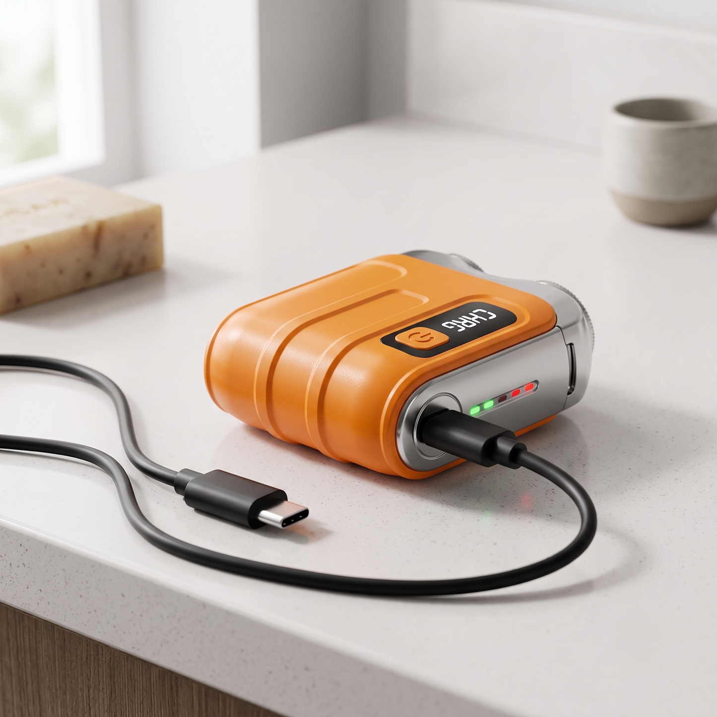 Mini Twin-Blade Rechargeable Electric Travel Shaver
