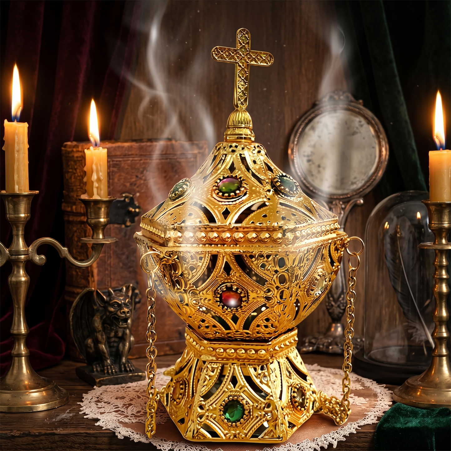 Kovelli Sanctuary Hanging Incense Burner