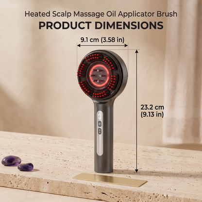 Kovelli Heated Scalp Massage Oil Applicator Brush