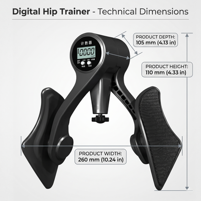 Digital Hip Trainer for Leg and Glute Exercise