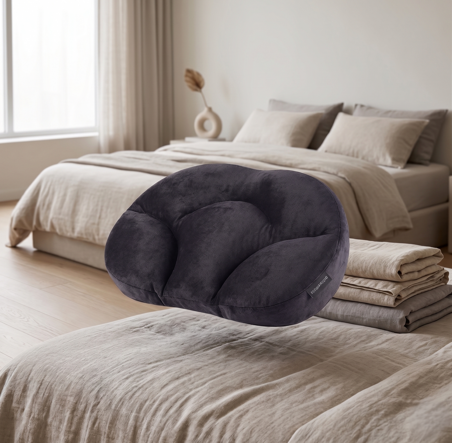 Ergonomic Egg Shape Neck Support Sleeping Pillow