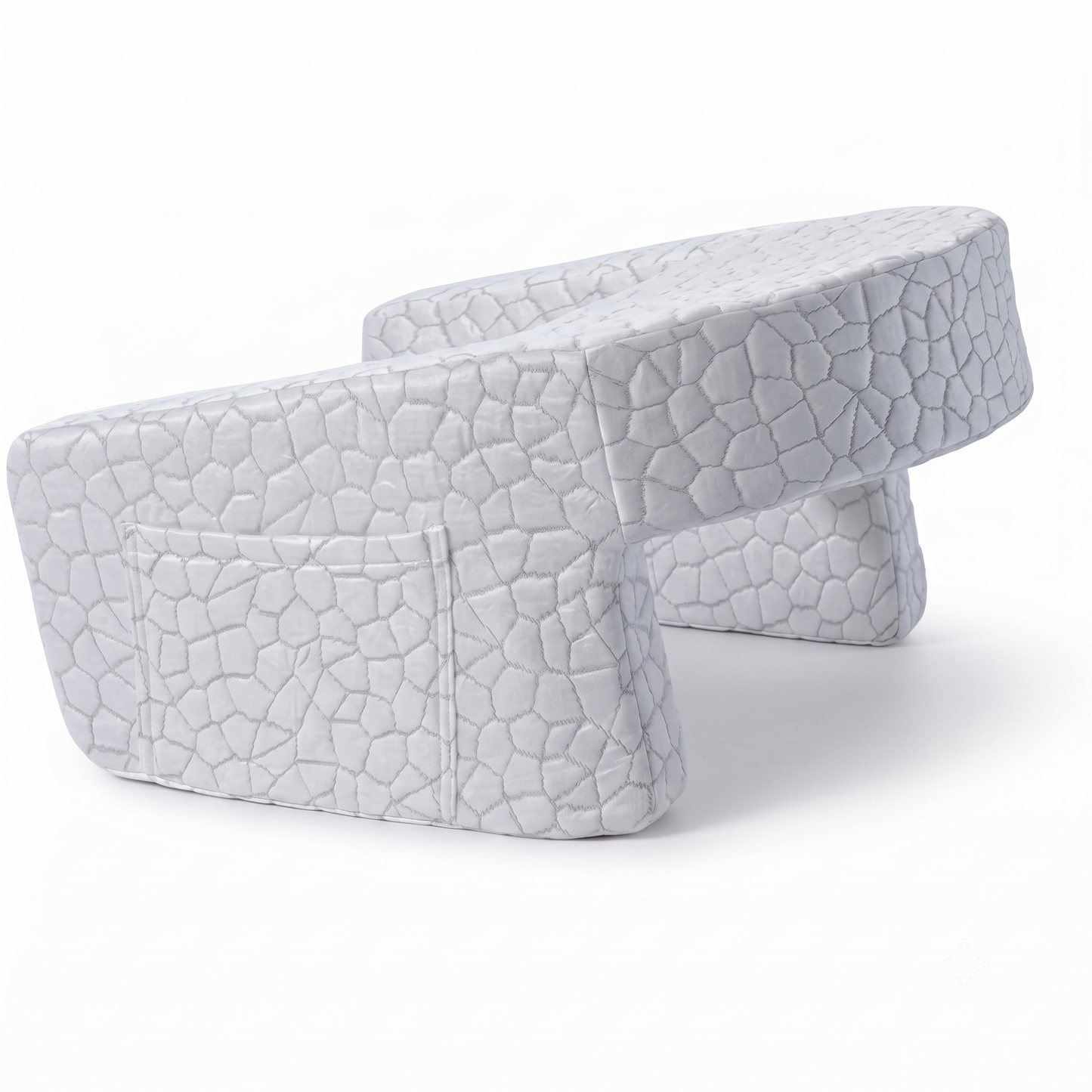Ergonomic Reading & Laptop Support Cushion with Side Pockets