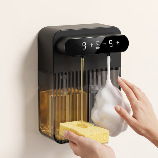 Dual-Reservoir Touchless Wall-Mounted Soap Dispenser with Independent Output Control