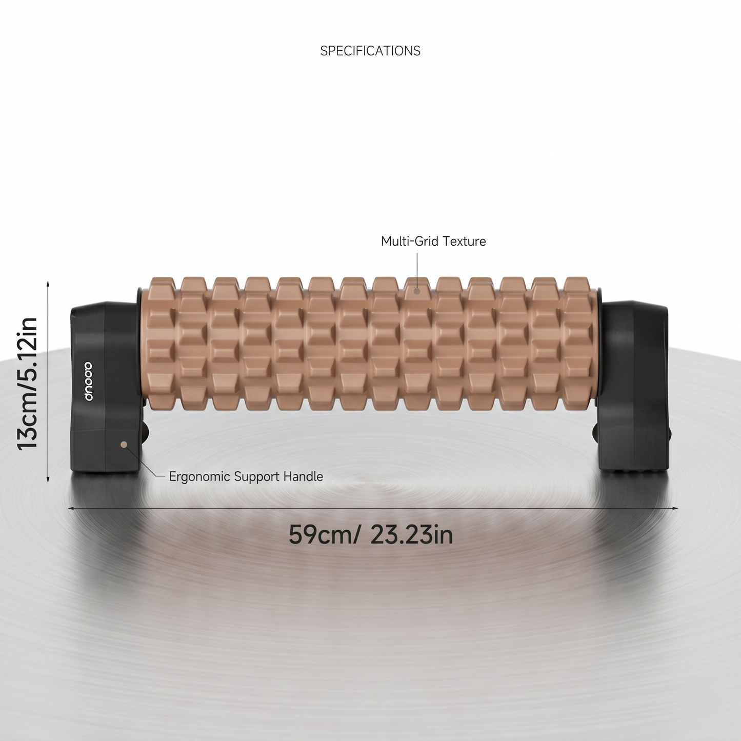 Kovelli™ Wall Mount Deep Tissue Foam Roller – Adjustable Muscle Recovery Roller for Yoga, Pilates & Home Fitness