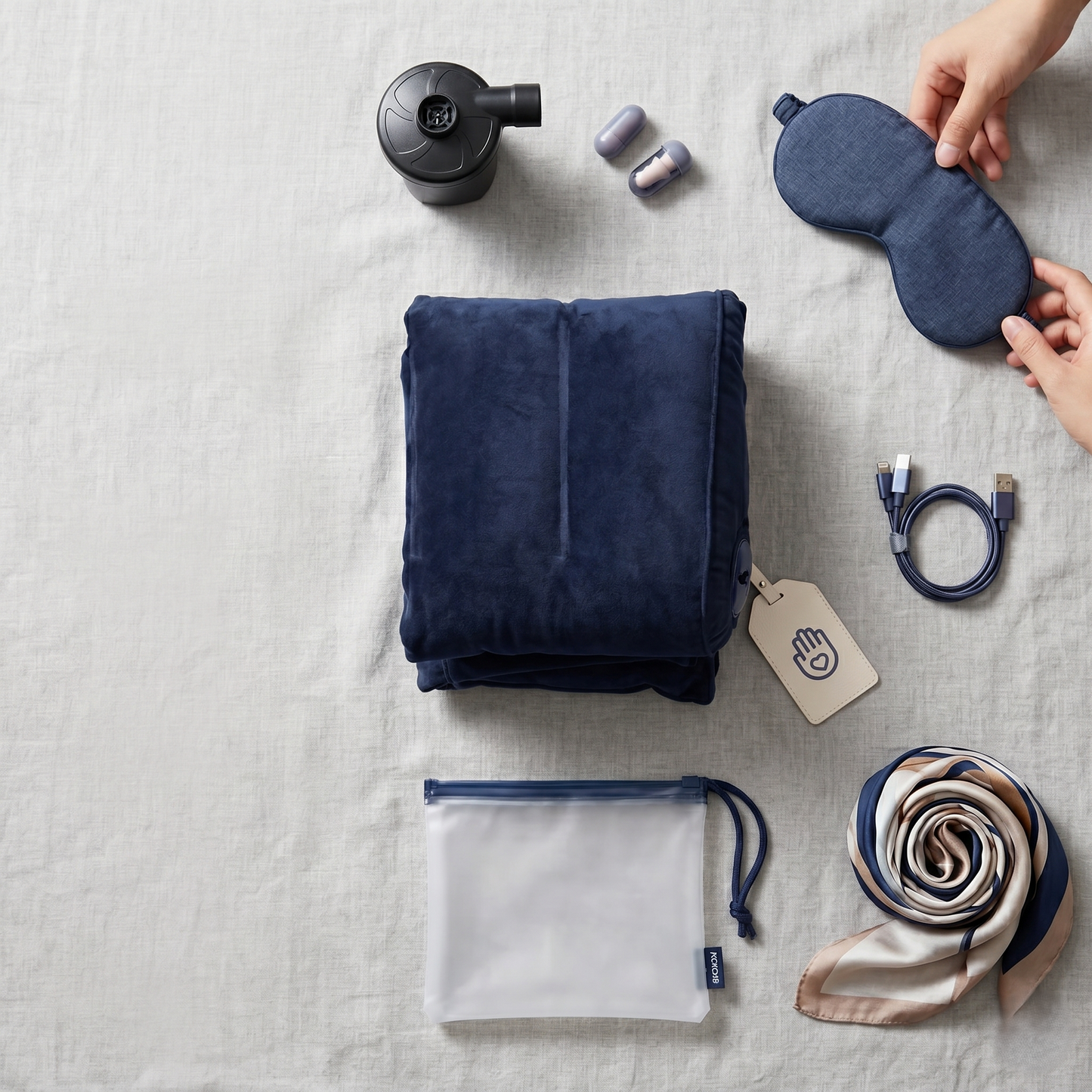 Kovelli™ AirLift Travel Support Pillow