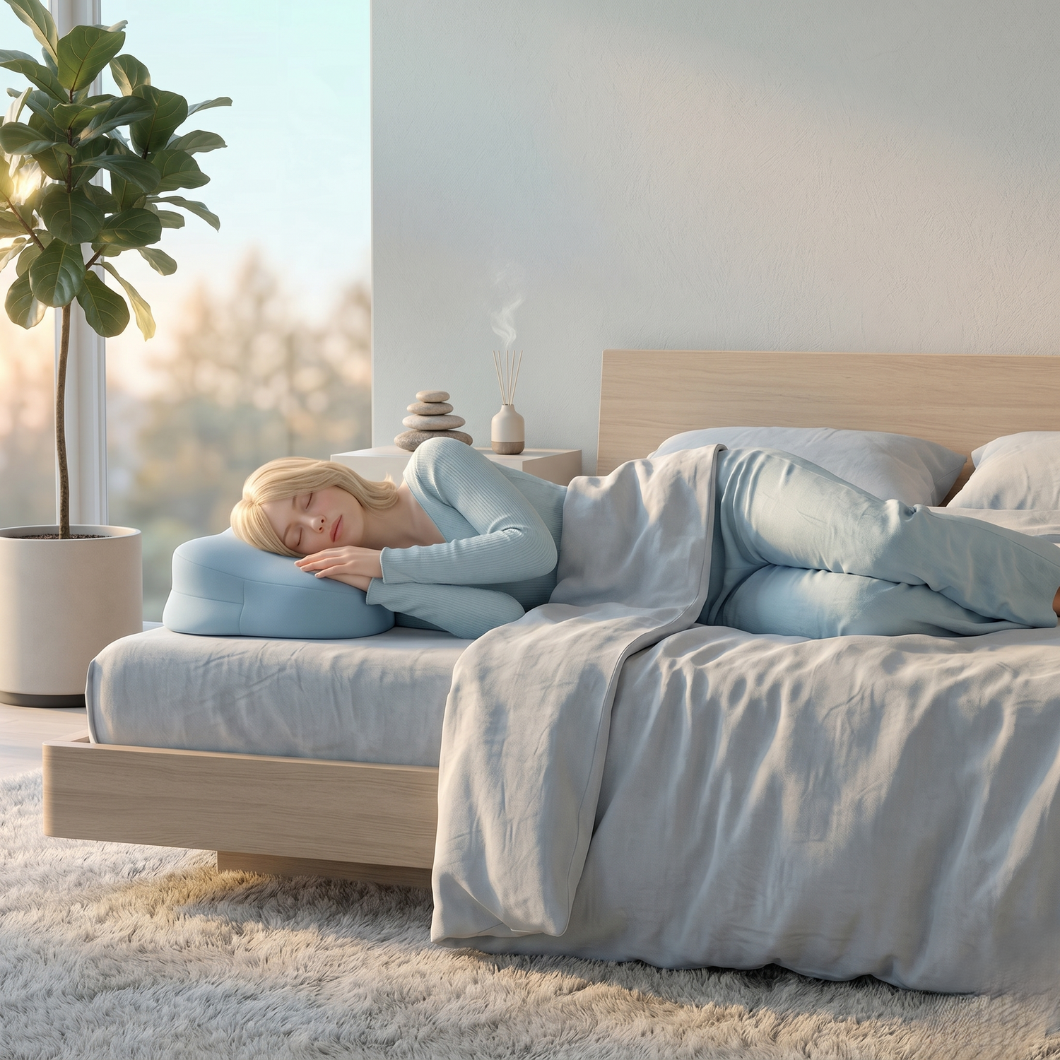 Designed to Support Natural Sleeping Positions