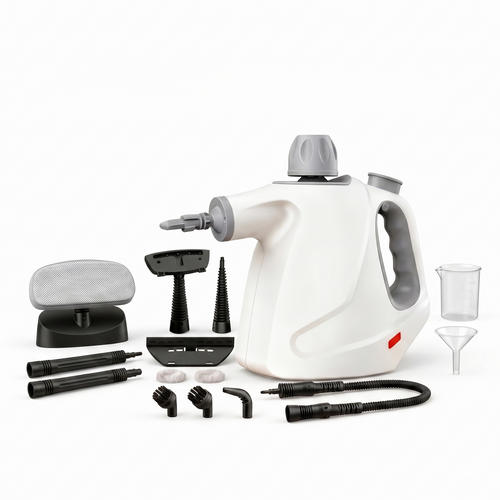 Precision Handheld Steam Cleaner for Tile, Grout & Hard-to-Reach Surfaces