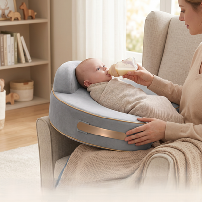 Ergonomic Feeding Support Pillow for Comfortable Holding