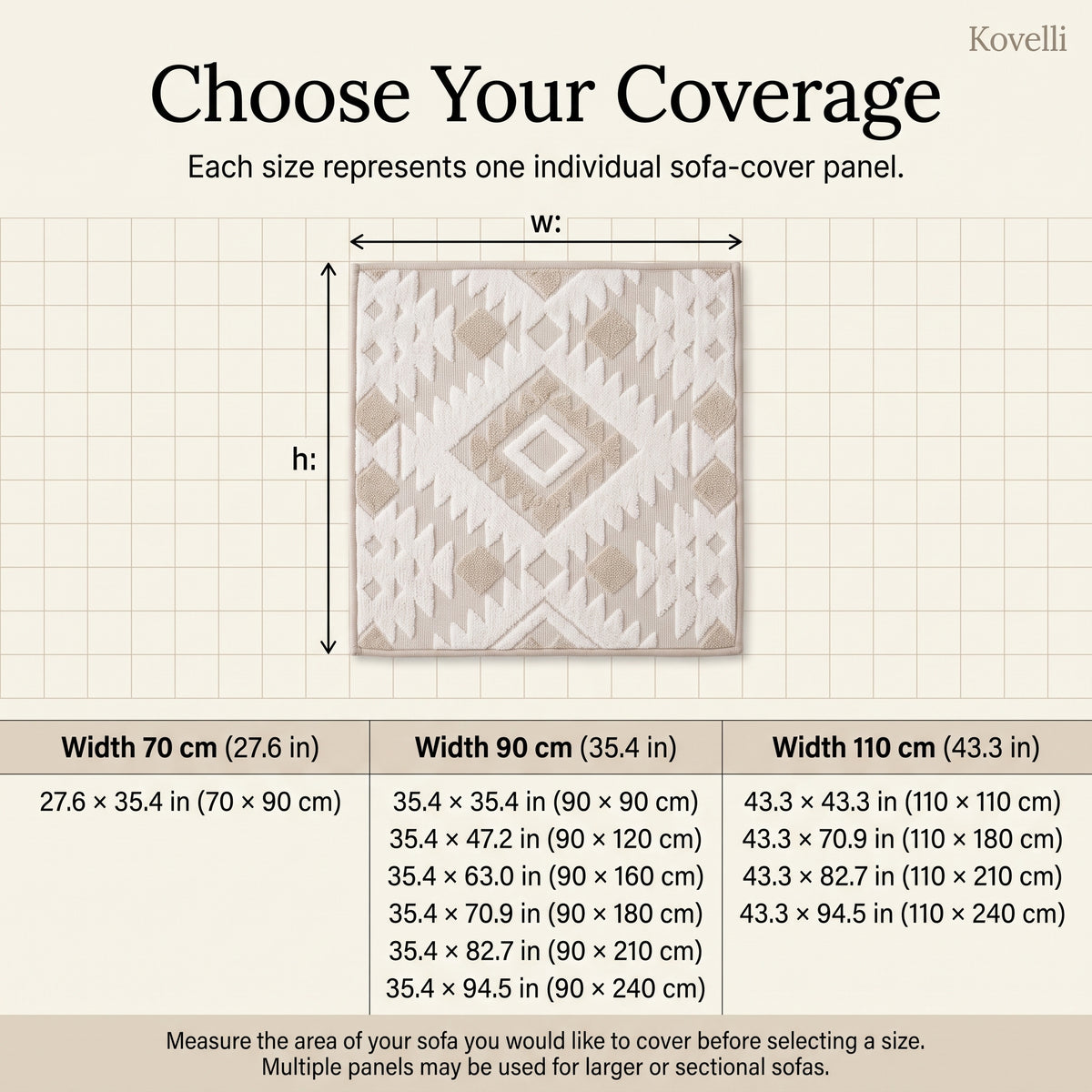 Geometric Jacquard Plush Anti-Slip Sofa Cover