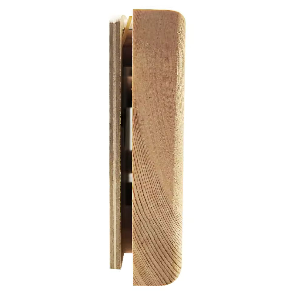 Wood Sauna Thermometer and Hygrometer Wall Mount Gauge