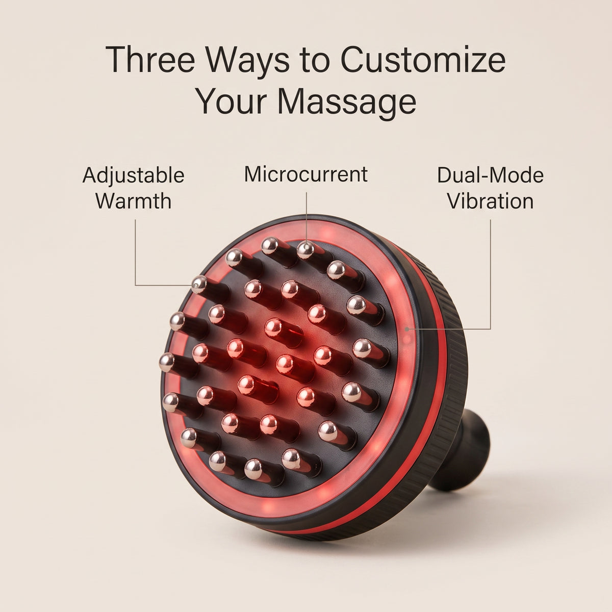 Heated Gua Sha Body Massager with Microcurrent & Vibration