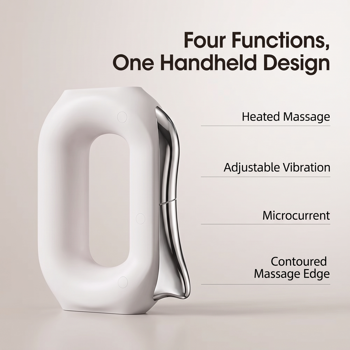 Heated Microcurrent Gua Sha Body Massager with Vibration