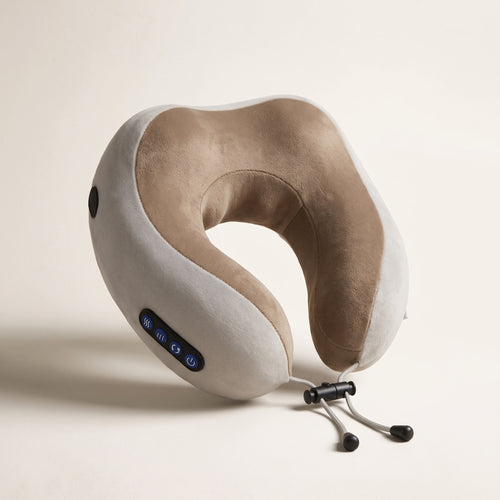 Heated U-Shaped Kneading Neck Massager with Vibration