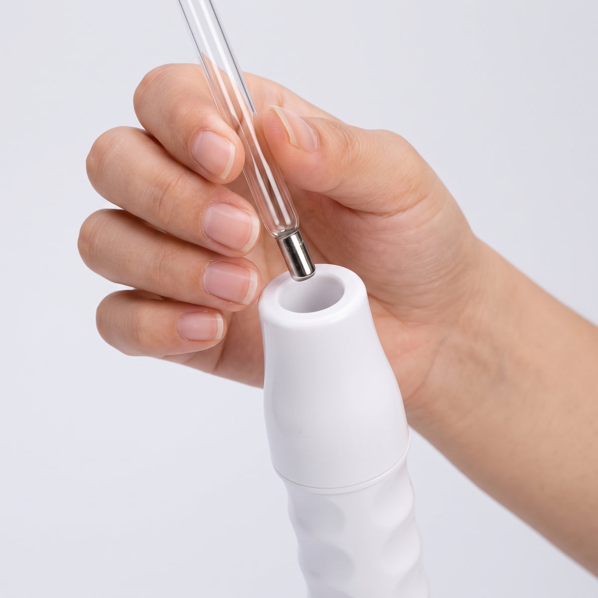 High-Frequency Facial & Scalp Beauty Wand with 4 Glass Electrodes