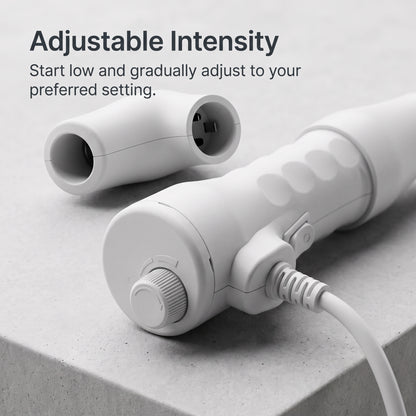 High-Frequency Facial & Scalp Beauty Wand with 4 Glass Electrodes